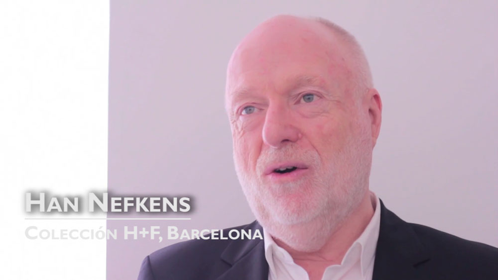 Interview with Han Nefkens,  H + F Collection, Barcelona [Spanish]